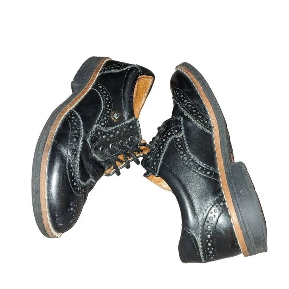 Arfat black oxford shoes size 13 kids